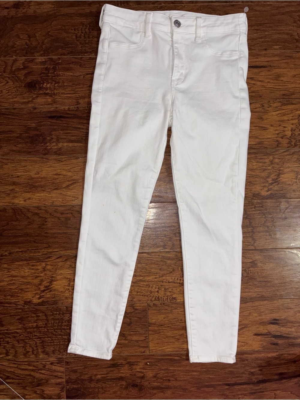 American Eagle Outfitters White Skinny Jeans - Women's